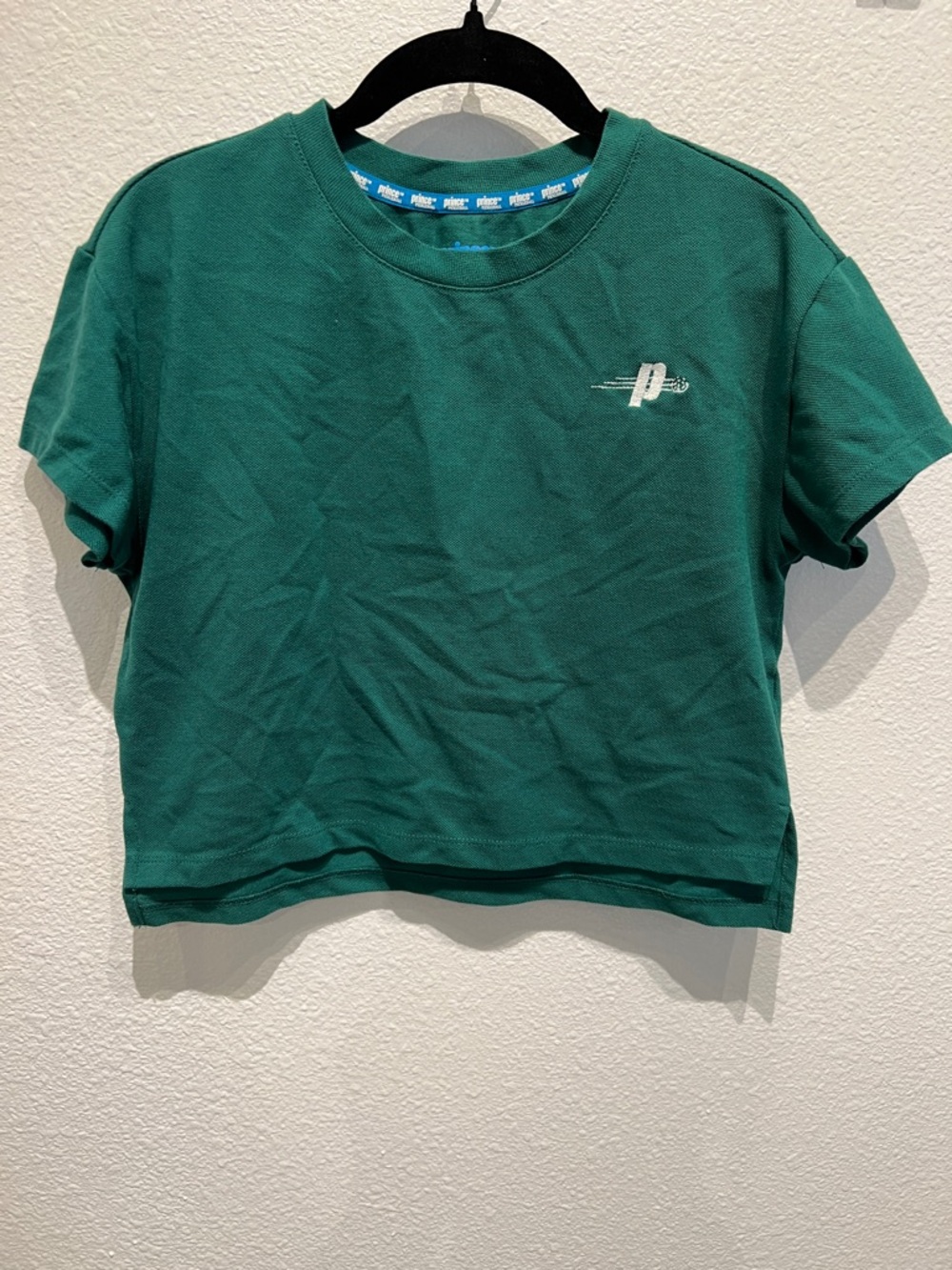 Prince Pickleball Green Cropped Tee - Size XS